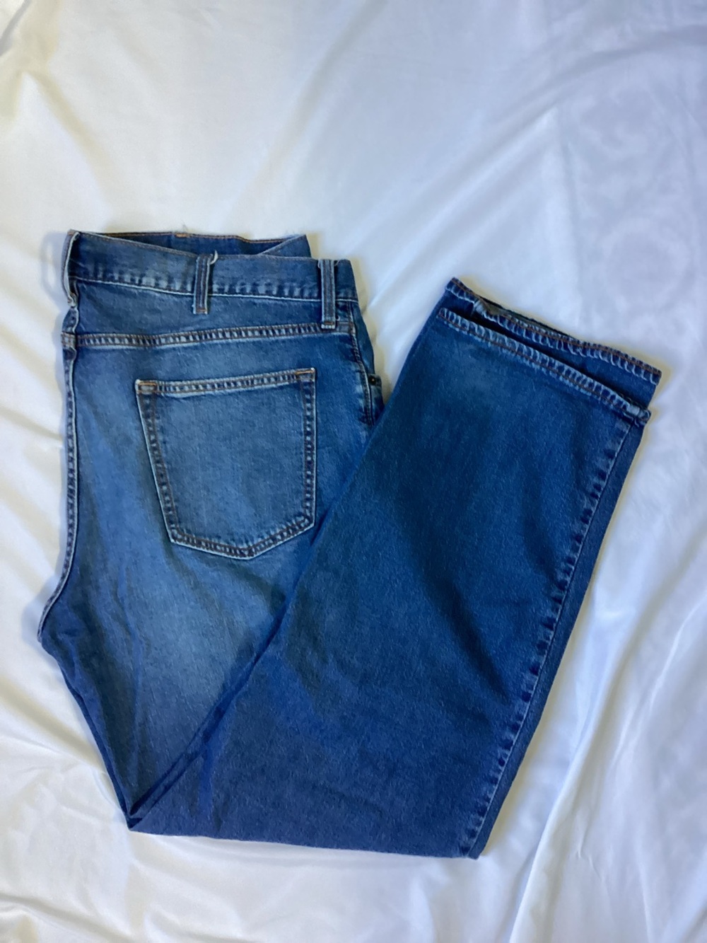 Old Navy Men’s Loose Built In Flex Denim Jeans Size 38 x 32